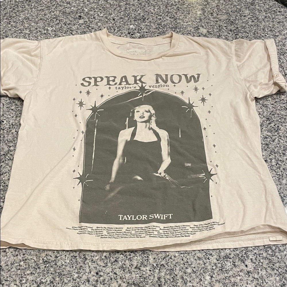 Taylor Swift Speak Now Taylor’s Version TShirt